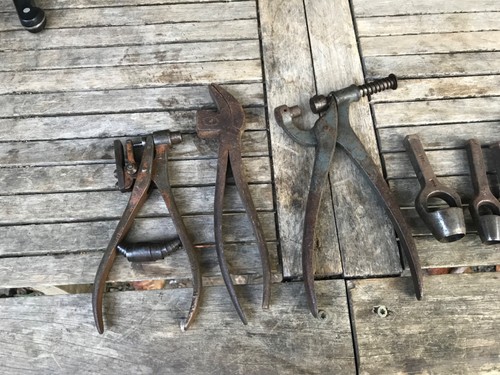 Leather working tools and
