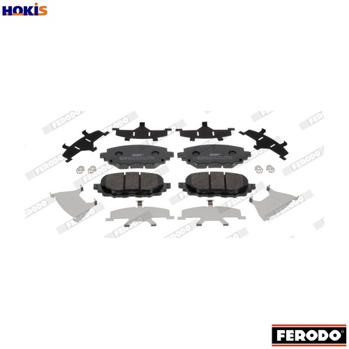 Brake pad set disc - brake,