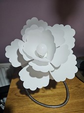 Colours Table Lamp Flower White Flower 