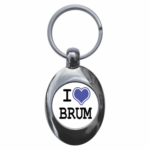 Heart love brum - heart, keyring