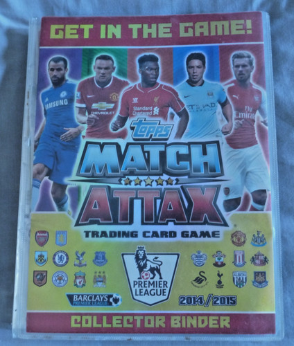 Match attax collector binder - match,