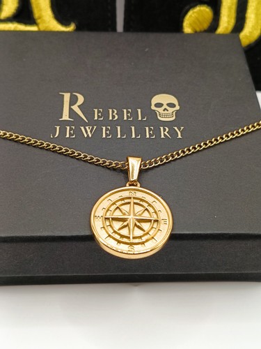 18k gold travellers compass - travellers,