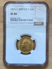King George 1V 1826 Sovereign