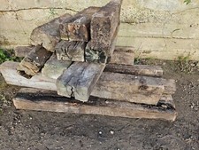 wooden Railway sleepers garden/flower beds