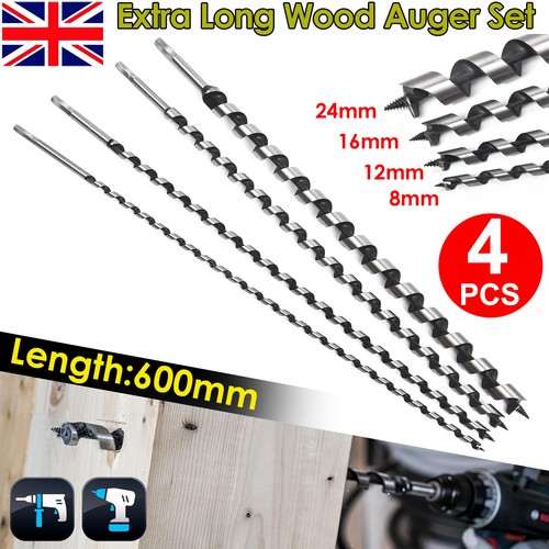 4pcs 600mm extra long - long, auger