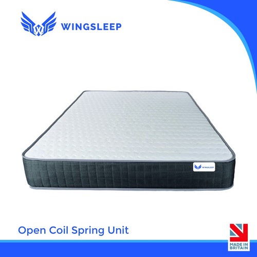 Black hybrid memory foam - black,