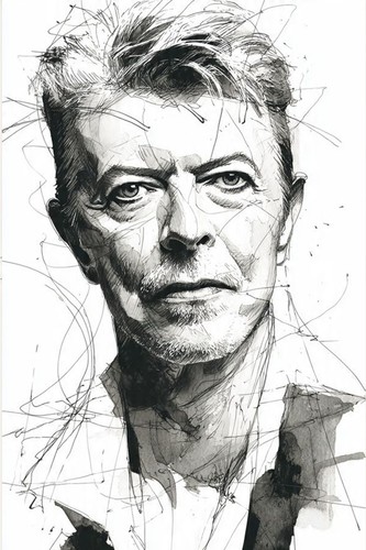 David bowie framed unframed - bowie,