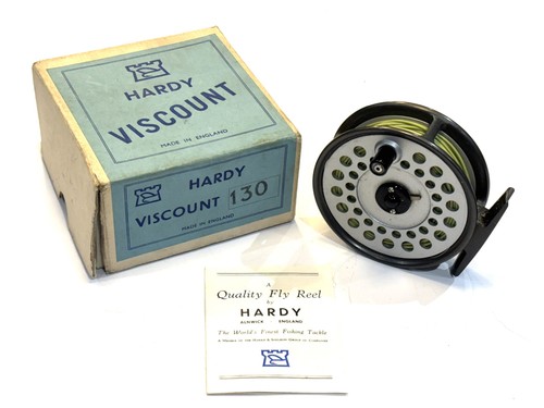 Hardy viscount 130 trout fly - trout,