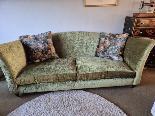 Art deco style sofa seater - sofa,, 4