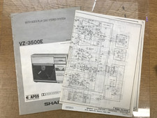 Sharp VZ-3500 Manual & Schematics