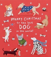 Best Dog In The World Christmas Card