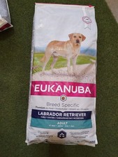 Eukanuba Labrador Retriever Adult Dog Food Sealed Bag 12kg Best Before 05/26