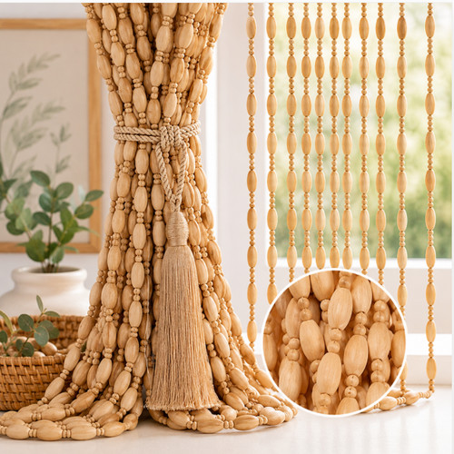 Decorative beaded curtain - decorative,