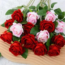 1pc Artificial Single Rose Bud
