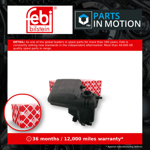 Coolant expansion tank - expansion, fits