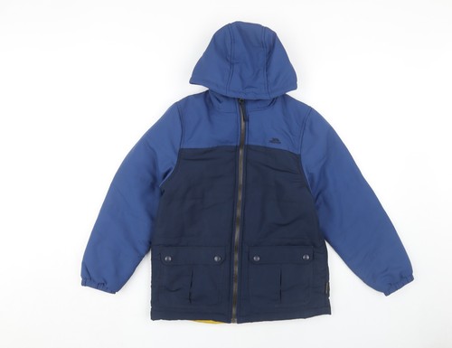 Trespass boys blue hooded - boys,