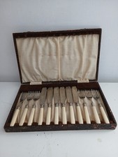 Vintage Set Of Fish Cutlery