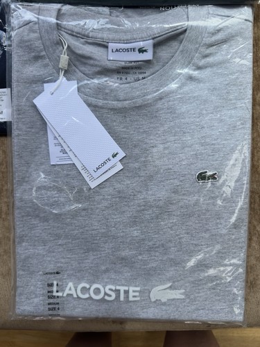 Lacoste men regular grey - m,