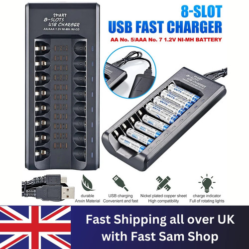 Fast battery charger slot - charger,