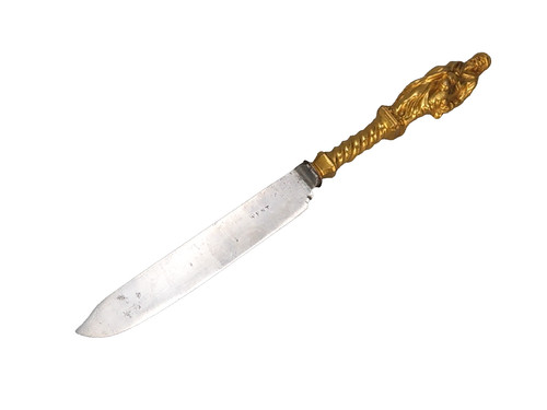 Antique paper knife with - antique,