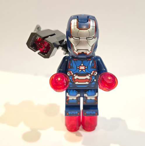 Lego iron patriot - iron, mini