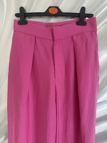 Womens wide leg trousers pink - womens,