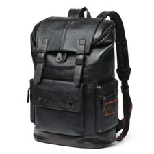 Mens Backpack Leather Travel