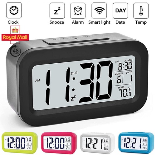 Digital bedside snooze alarm - bedside,