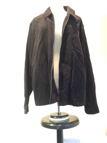 Men black corduroy - corduroy, zip