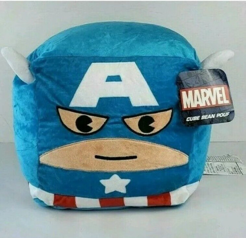 Captain america cube bean pouf - captain,