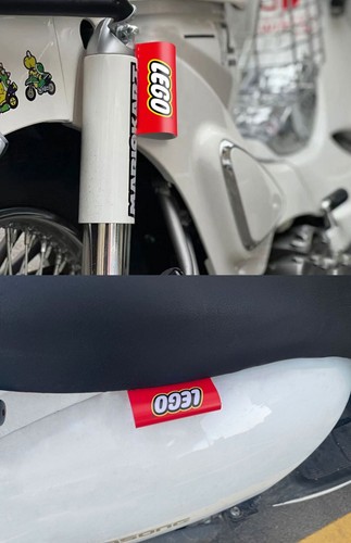 Tag your bike - bike, red