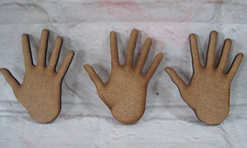 Mdf wooden hand - mdf,