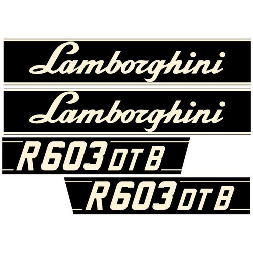 Replacement decal set - set, fits