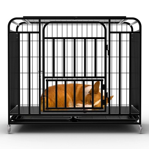 Heavy duty dog crate for - duty,