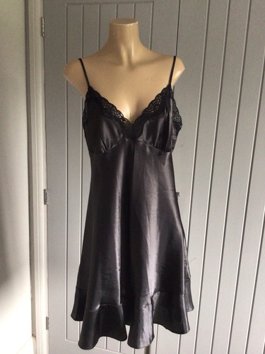 Ladies silky lingerie chemise - lingerie,