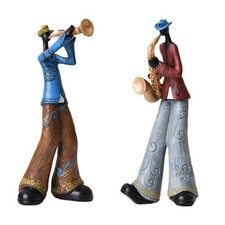 Jazz Band Player Figurines