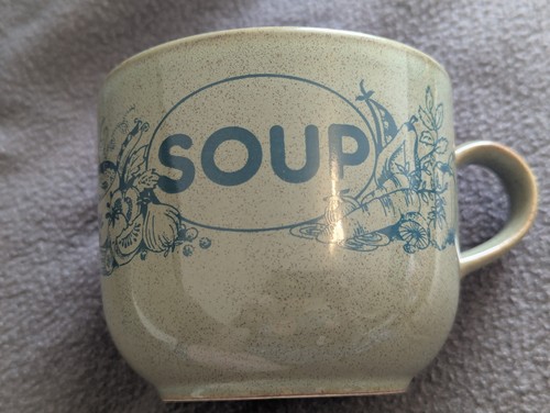 Vintage kiln craft soup mug - vintage,
