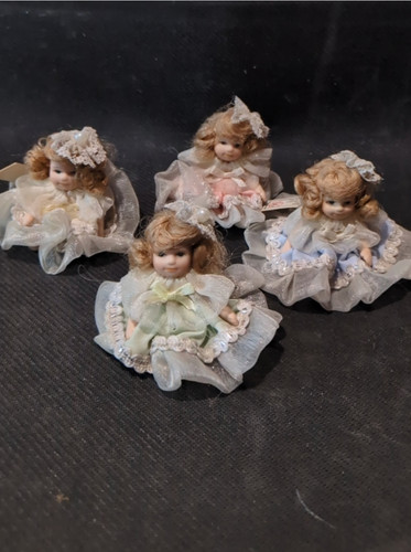Mini porcelain dolls - mini,
