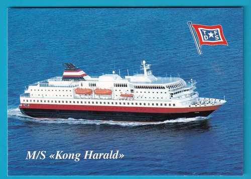 Original postcard ferry - original,