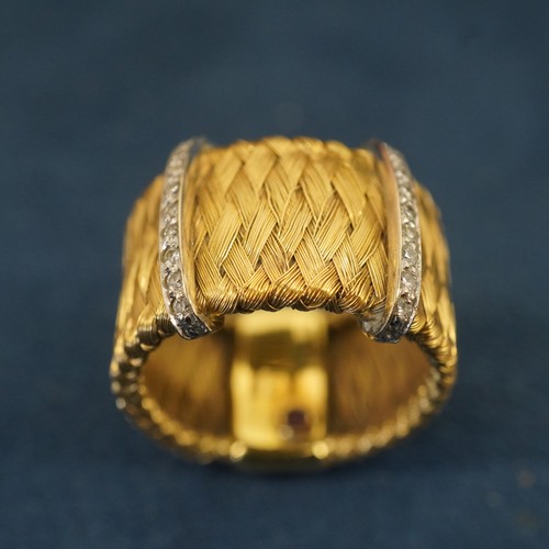 Roberto coin woven 18k - woven,