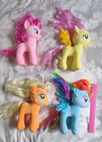 Little pony plushies - plushies, x