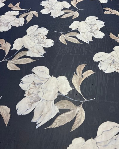 Large white floral printed - floral,