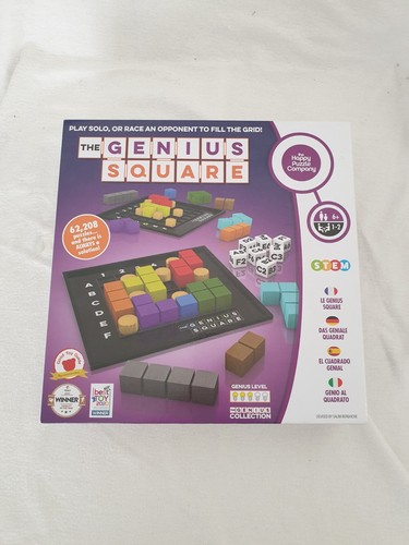 The genius square game - game,