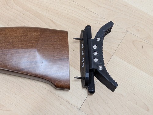 Adjustable butt hook fit - adjustable, to