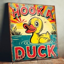 Hook a Duck Funfair Game Sign