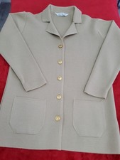 Marks & Spencer 50% Wool Beige