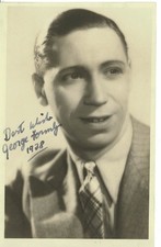 GEORGE FORMBY IT'S TURNED OUT NICE AGAIN AUTOGRAPHED  PHOTOGRAPH  DATED 1938