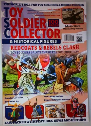 Toy soldier collector magazine - toy,