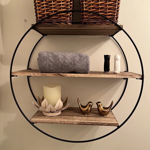 Tier circle wall floating - 3,