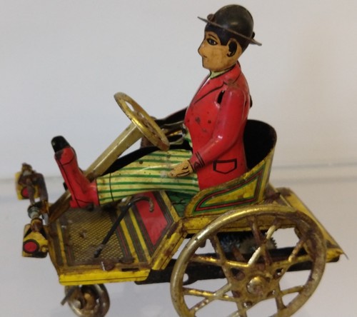 Paya tin toy car - toy, three